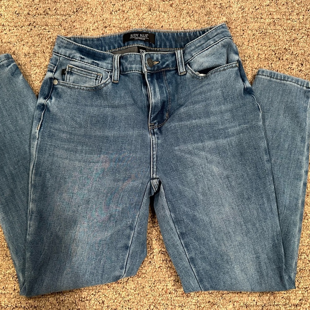 Judy Blue thermal skinny jeans size 7 - GUC